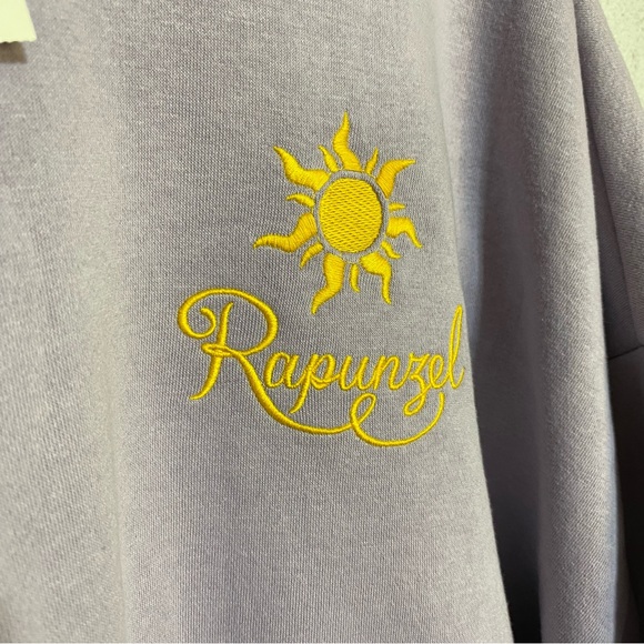 Rapunzel Tangled Embroider Lanterns Floral Sweater Disney Princess Women's 4XL - Picture 5 of 7